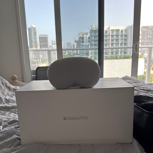 Apple Vision Pro with White Headset